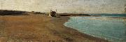 Giuseppe Abbati Abbati Baia a Caletta oil painting